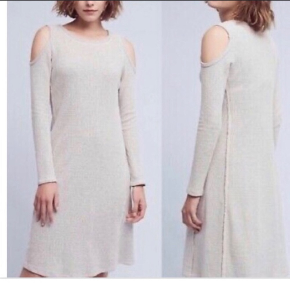 Apres Cold Shoulder Sweater Dress